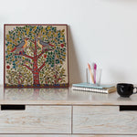 Load image into Gallery viewer, Beautiful Tree | Madhubani Art | Traditional Indian Art | Digital Printed Canvas
