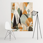 Load image into Gallery viewer, The Nature | Modern Boho Art | Digital Printed Canvas
