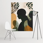 Load image into Gallery viewer, Whimsical Whispers | Modern Boho Art | Digital Printed Canvas
