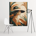 Load image into Gallery viewer, The Earth&#39;s Pallet | Boho Art | Digital Printed Canvas
