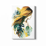 Load image into Gallery viewer, Tropical Grace | Mesmerizing Silhouette Poster | Digital Printed Canvas
