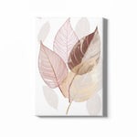 Load image into Gallery viewer, Sublime Simplicity: Minimalist Leaf Illustration | Digital Printed Canvas
