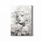 Load image into Gallery viewer, Monochromatic Elegance | Modern Illustration | Digital Printed Canvas
