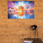 Load image into Gallery viewer, Golden Temple : Beauty Of Sikhism | Abstract Painting | Digital Printed Canvas
