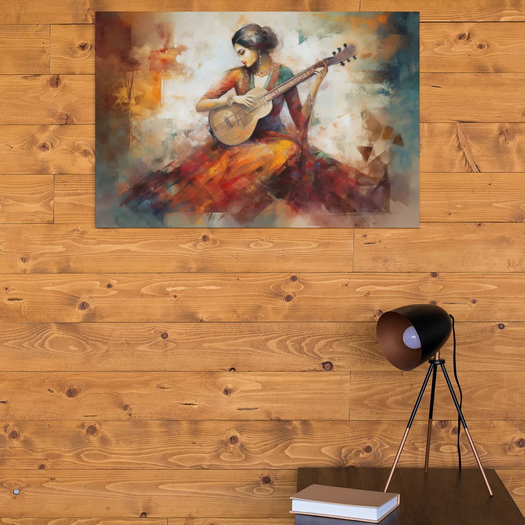 The Musical Aura | Abstract Art | Digital Printed Canvas