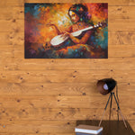 Load image into Gallery viewer, The Musical Aura | Abstract Art | Digital Printed Canvas
