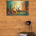 Load image into Gallery viewer, Inside The Forest Core | Poly Art | Modern Art | Digital Printed Canvas
