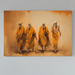 Load image into Gallery viewer, Indian Monks | Sadhus | Abstract Art | Digital Printed Canvas
