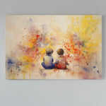 Load image into Gallery viewer, Jolly Childhood | Abstract Art | Digital Printed Canvas
