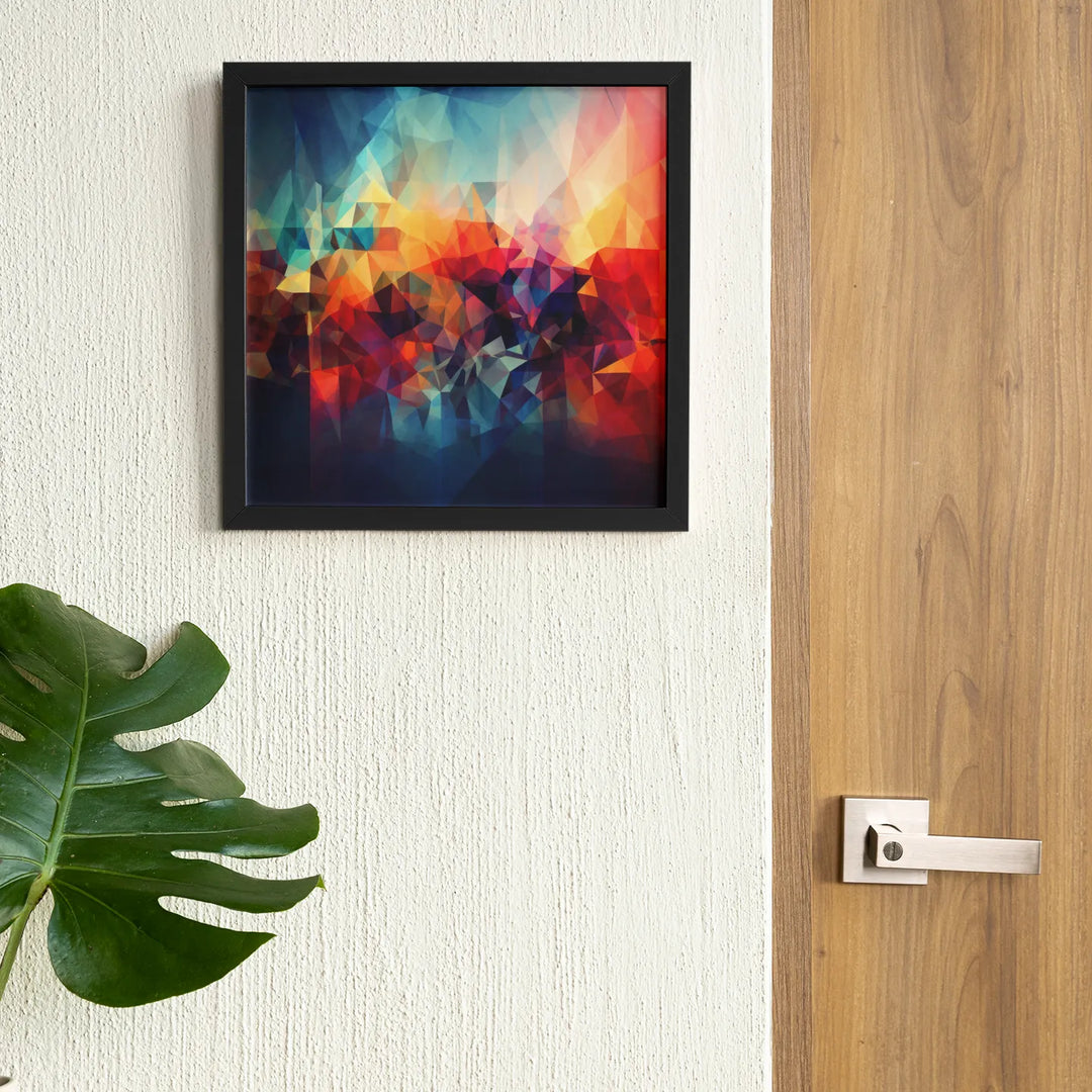 The Abstract Art | Beautiful Poly Art | Digital Printed Canvas