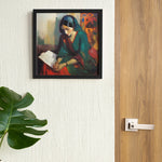 Load image into Gallery viewer, Painting In Style Of Amrita Sher Gill | Beautiful Illustration | Digital Printed Canvas
