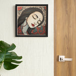 Load image into Gallery viewer, Beyond The Materialistic | Modern Madhubani Art | Traditional Art | Digital Printed Canvas
