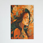 Load image into Gallery viewer, Beauty | Nature Inspired | Retro Illustration | Modern Art | Digital Printed Canvas
