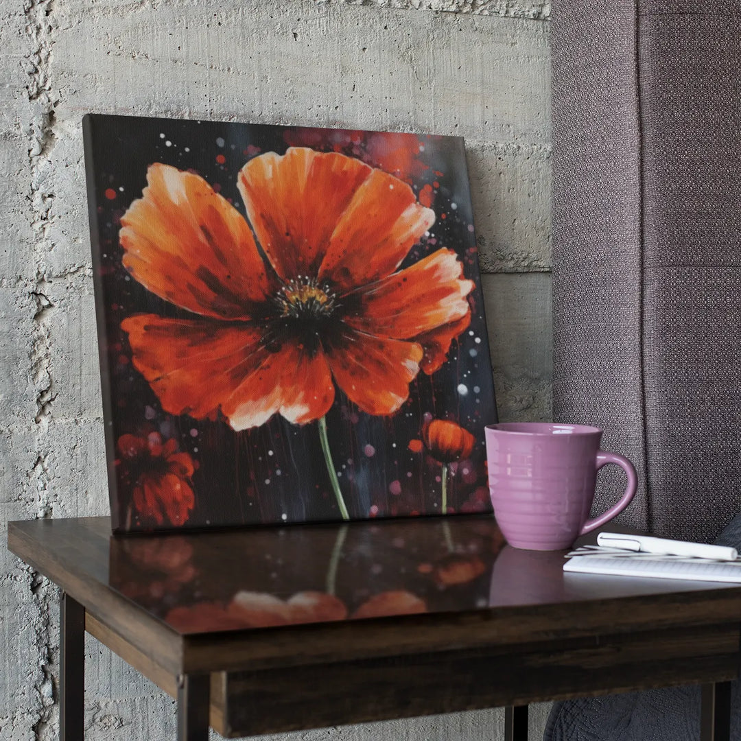 The Sunday Blossom | Acrylic Painting | Digital Printed Canvas