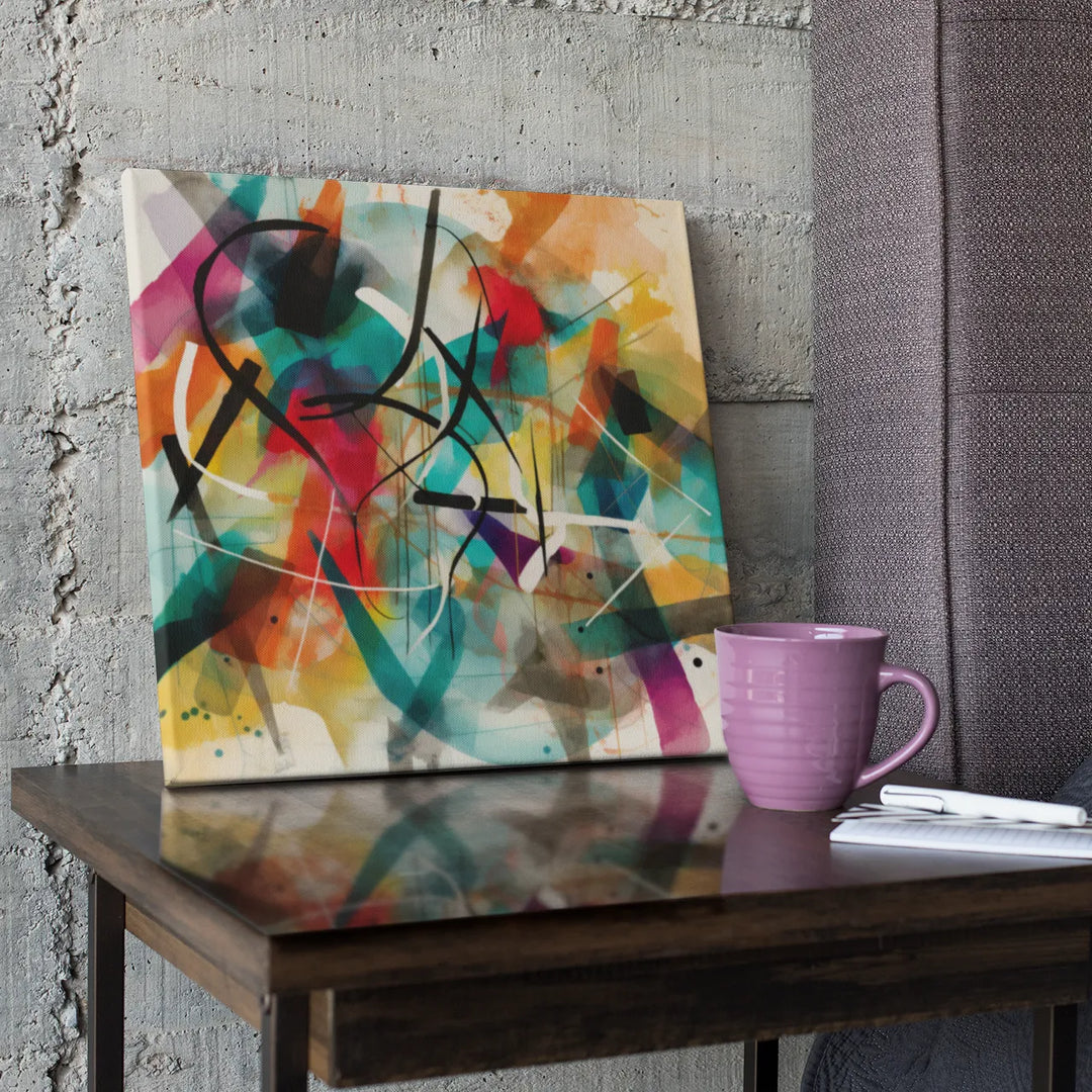 The Vividuality | Beautiful Abstract Art | Digital Printed Canvas