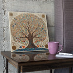 Load image into Gallery viewer, Beautiful Tree | Indian Traditional Art | Kalamkari Art | Digital Printed Canvas
