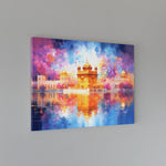 Load image into Gallery viewer, Golden Temple : Beauty Of Sikhism | Abstract Painting | Digital Printed Canvas
