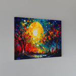 Load image into Gallery viewer, The Romantic Night | Abstract Art | Digital Printed Canvas
