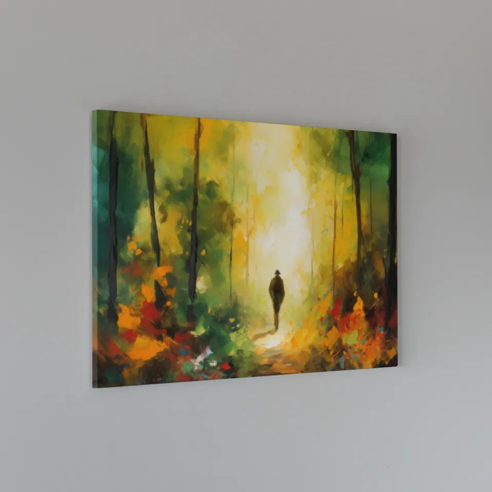 The Silence | Abstract Art | Digital Printed Canvas