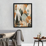 Load image into Gallery viewer, The Nature | Modern Boho Art | Digital Printed Canvas
