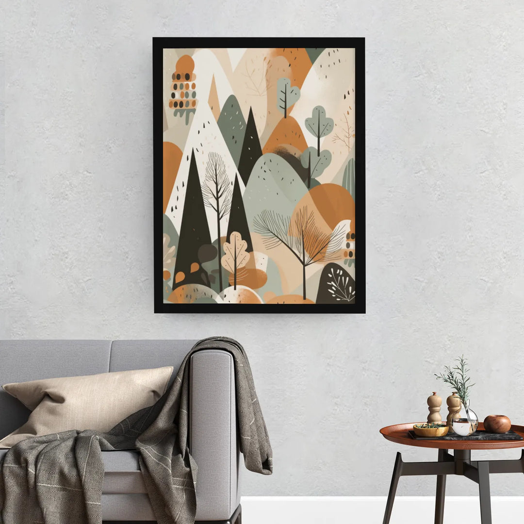 The Nature | Modern Boho Art | Digital Printed Canvas